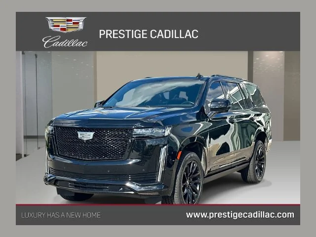 Certified Used 2024 Black Cadillac Sport Platinum image 1