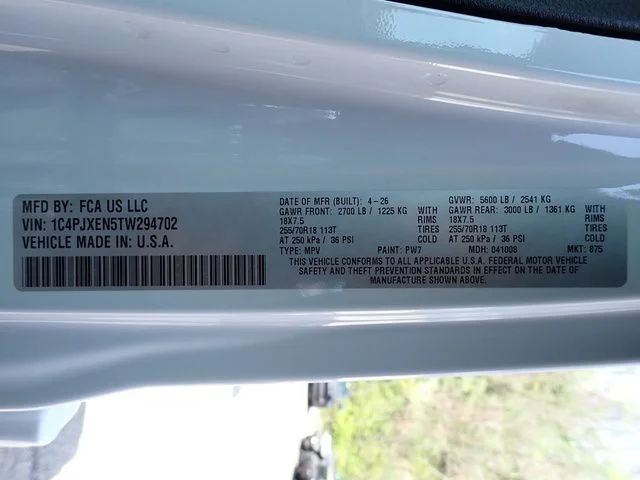 New 2026 White Jeep Sahara image 16