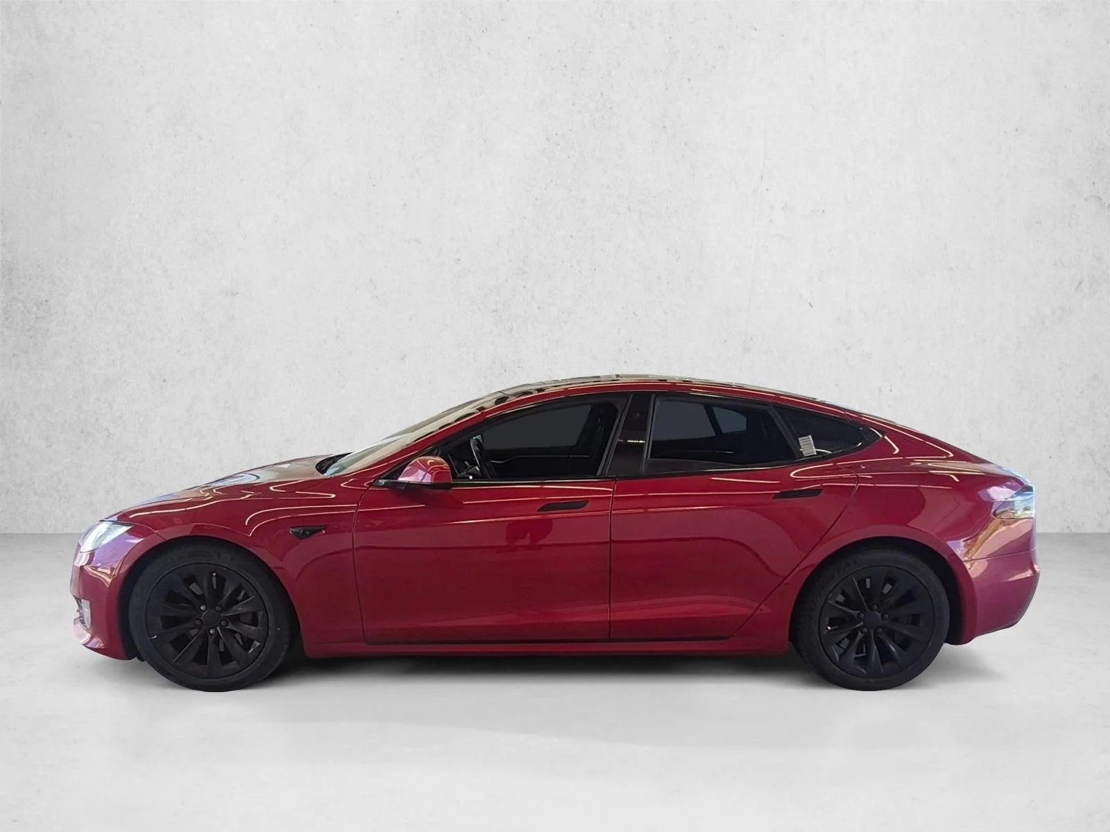 Used 2017 Red Tesla 75D image 7