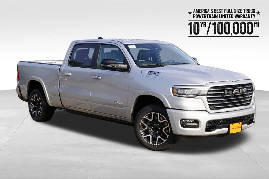 New 2026 Silver Zynith Exterior Paint RAM Laramie image 1