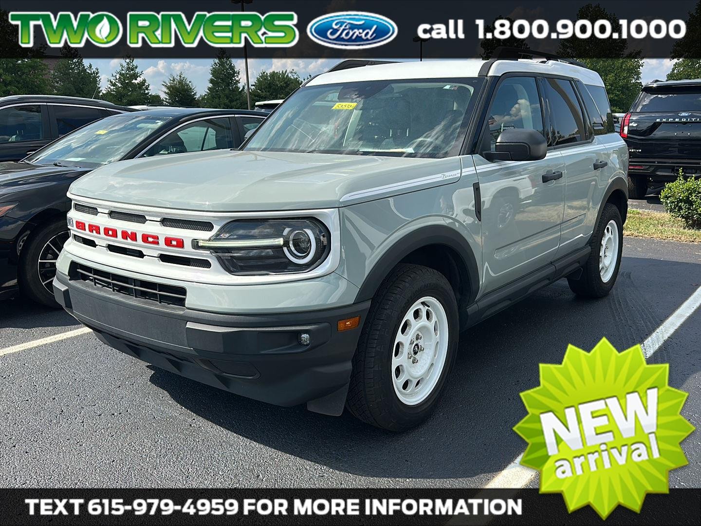 Used 2024 Cactus Green / Gray Ford Heritage image 1