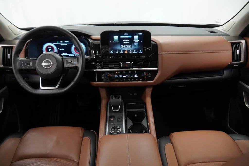 Used 2024 Gray Nissan Platinum image 3