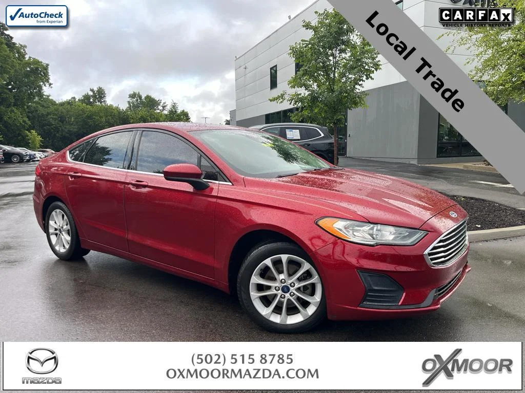Used 2019 Ruby Red Metallic Tinted Clearcoat Ford SE image 1