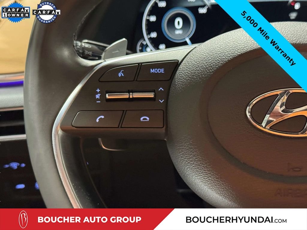 Certified Used 2020 Calypso Red Hyundai Limited image 15