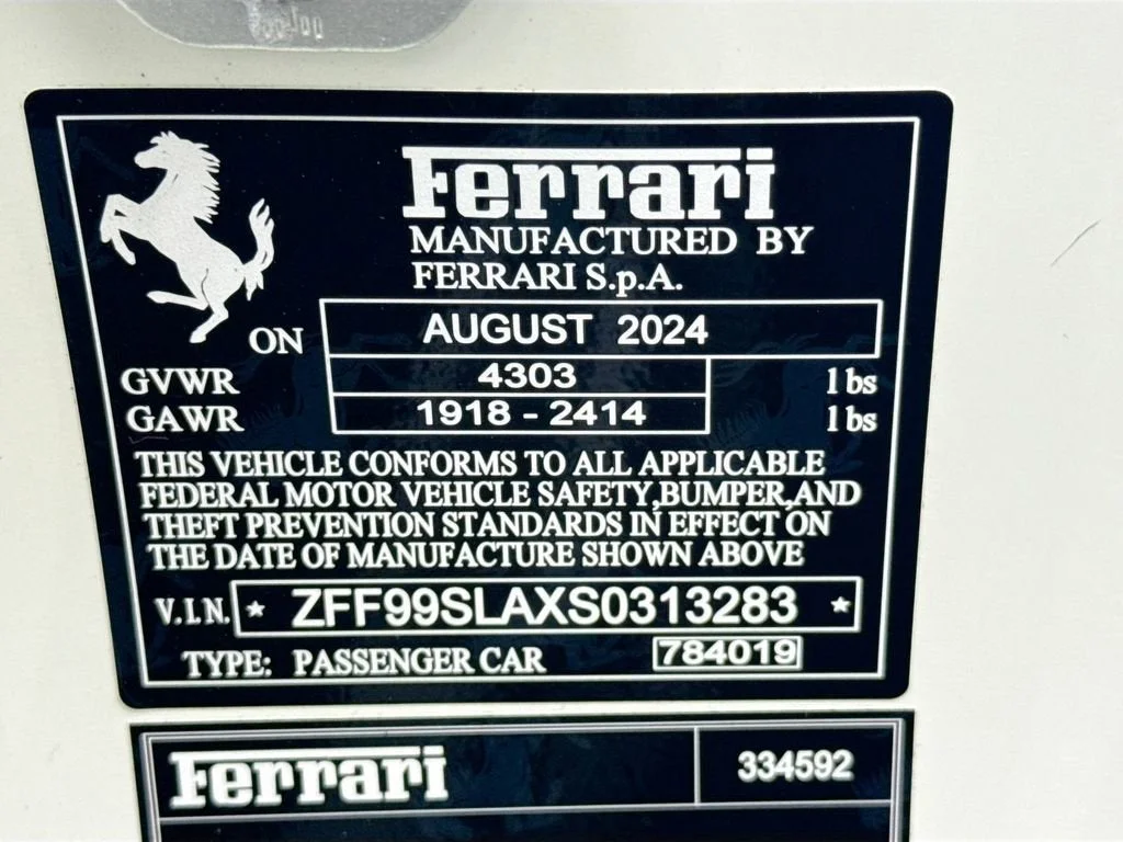 Used 2025 Bianco Avus Ferrari  image 30
