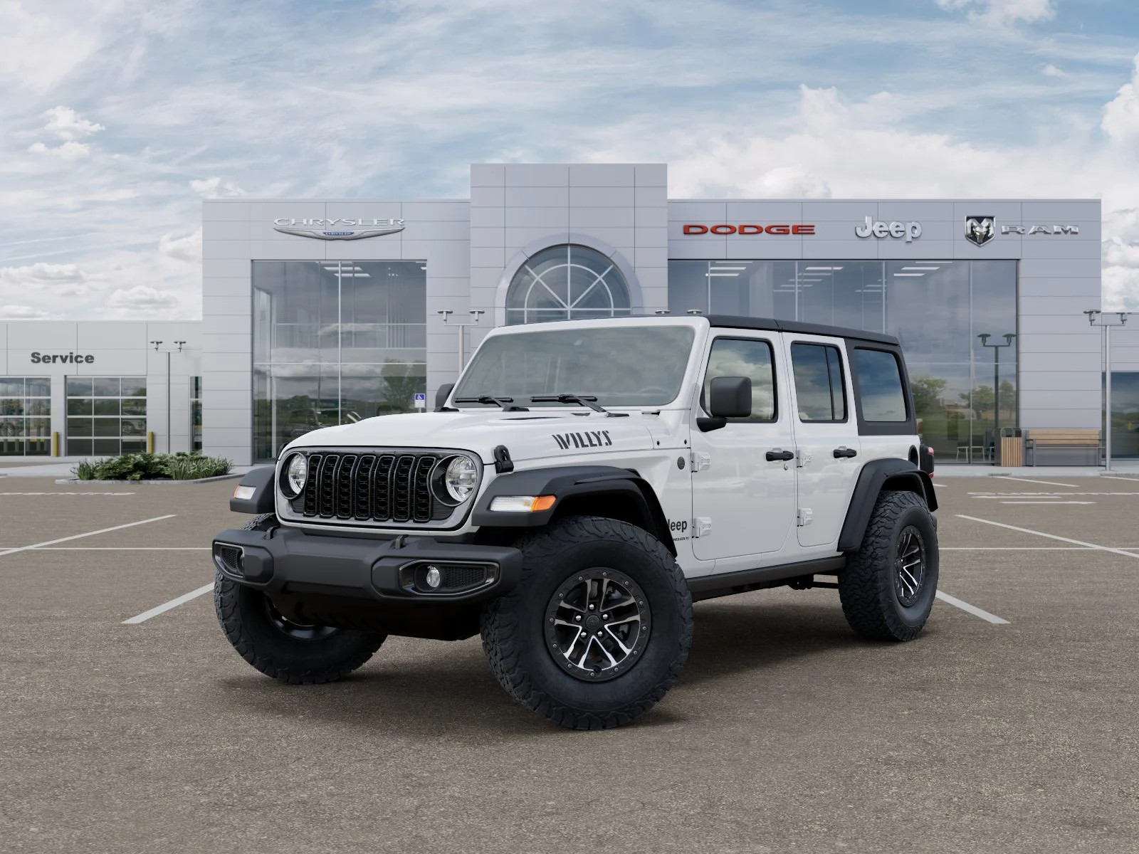 New 2026 Bright White Clearcoat Jeep Willys image 29