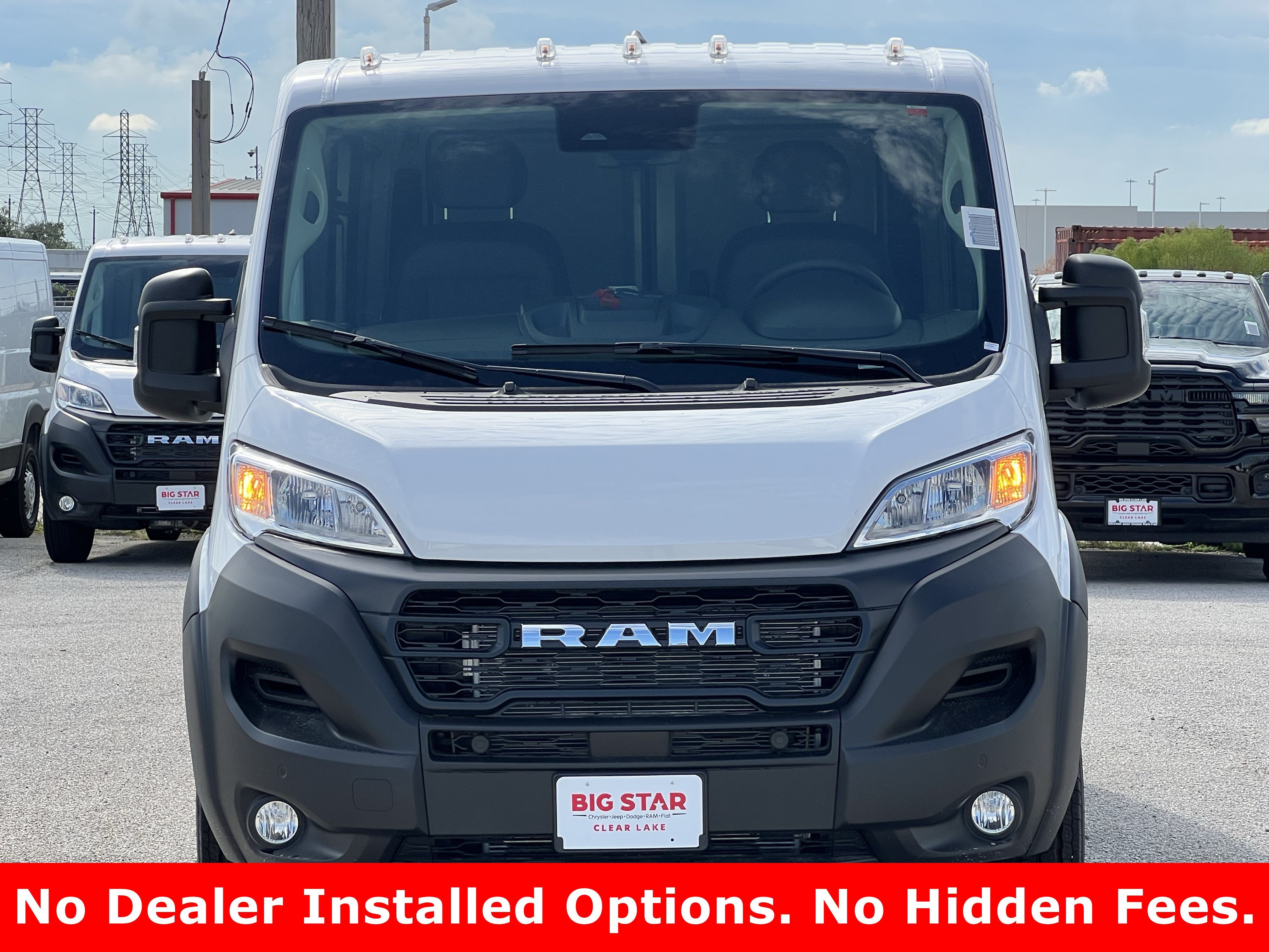 New 2026 Bright White Clear-Coat Exterior Paint RAM Tradesman image 6