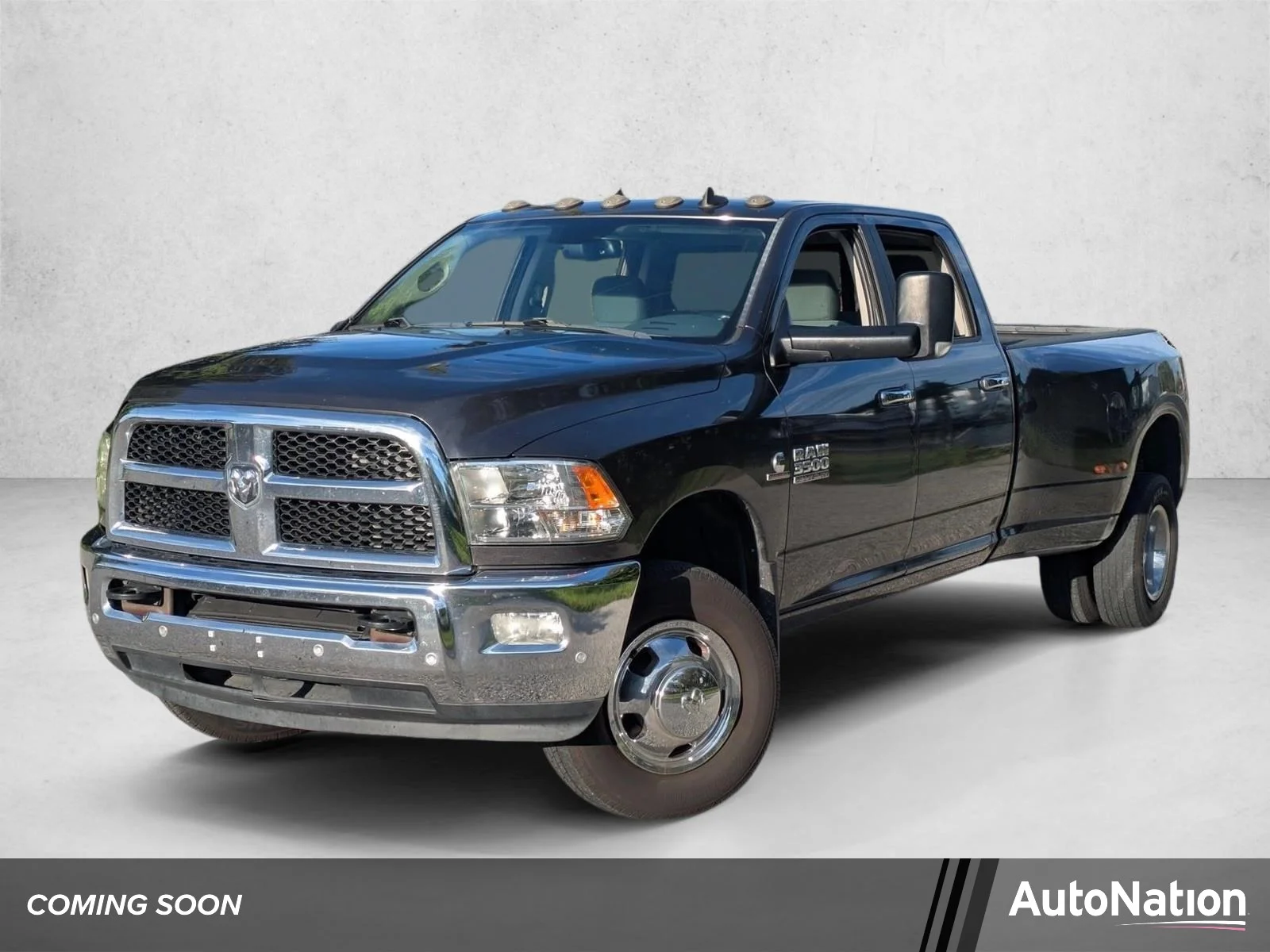Used 2018 Granite Crystal Metallic Clearcoat Ram SLT image 1
