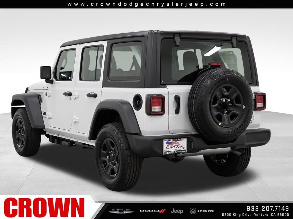 New 2026 Bright White Clear-Coat Exterior Paint Jeep Sport image 7