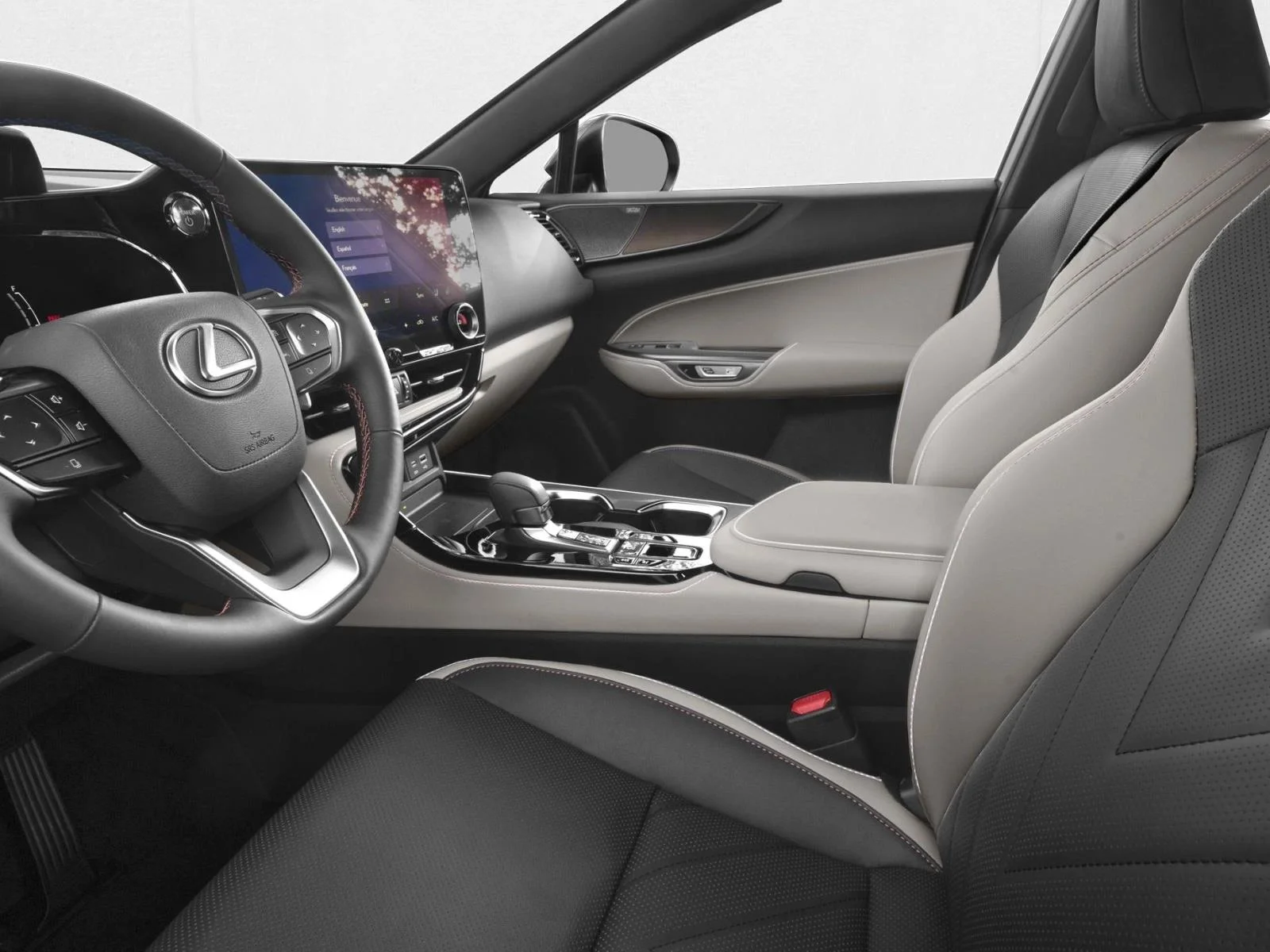 New 2026 Cloudburst Gray Lexus NX 350h LUXURY AWD image 6