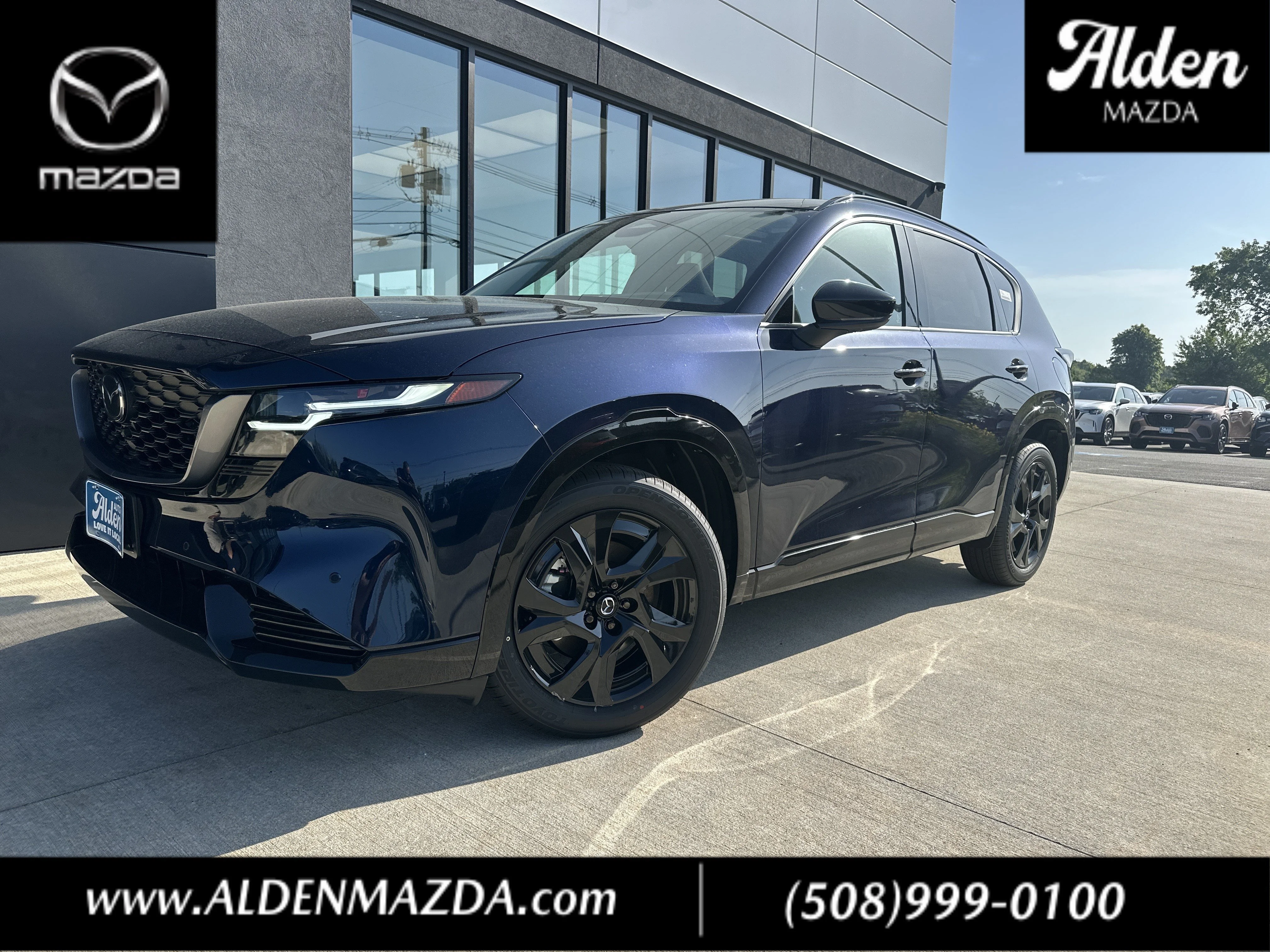 New 2026 Navy Blue Mica Mazda 2.5 S Premium Plus AWD image 1