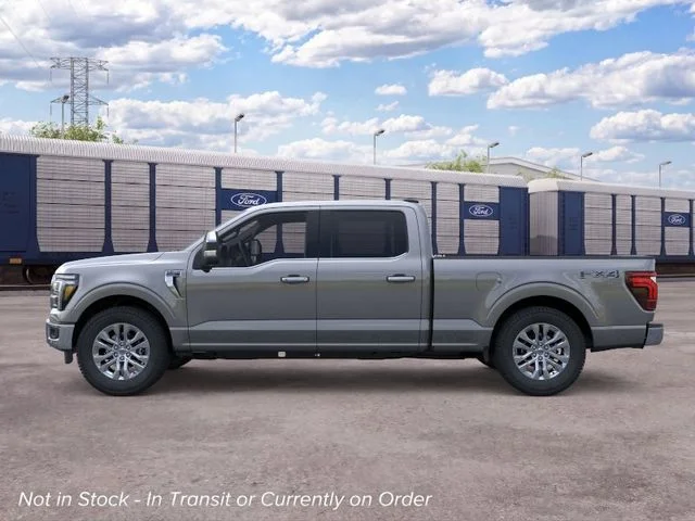 New 2026 Gray Metallic Ford Lariat image 3