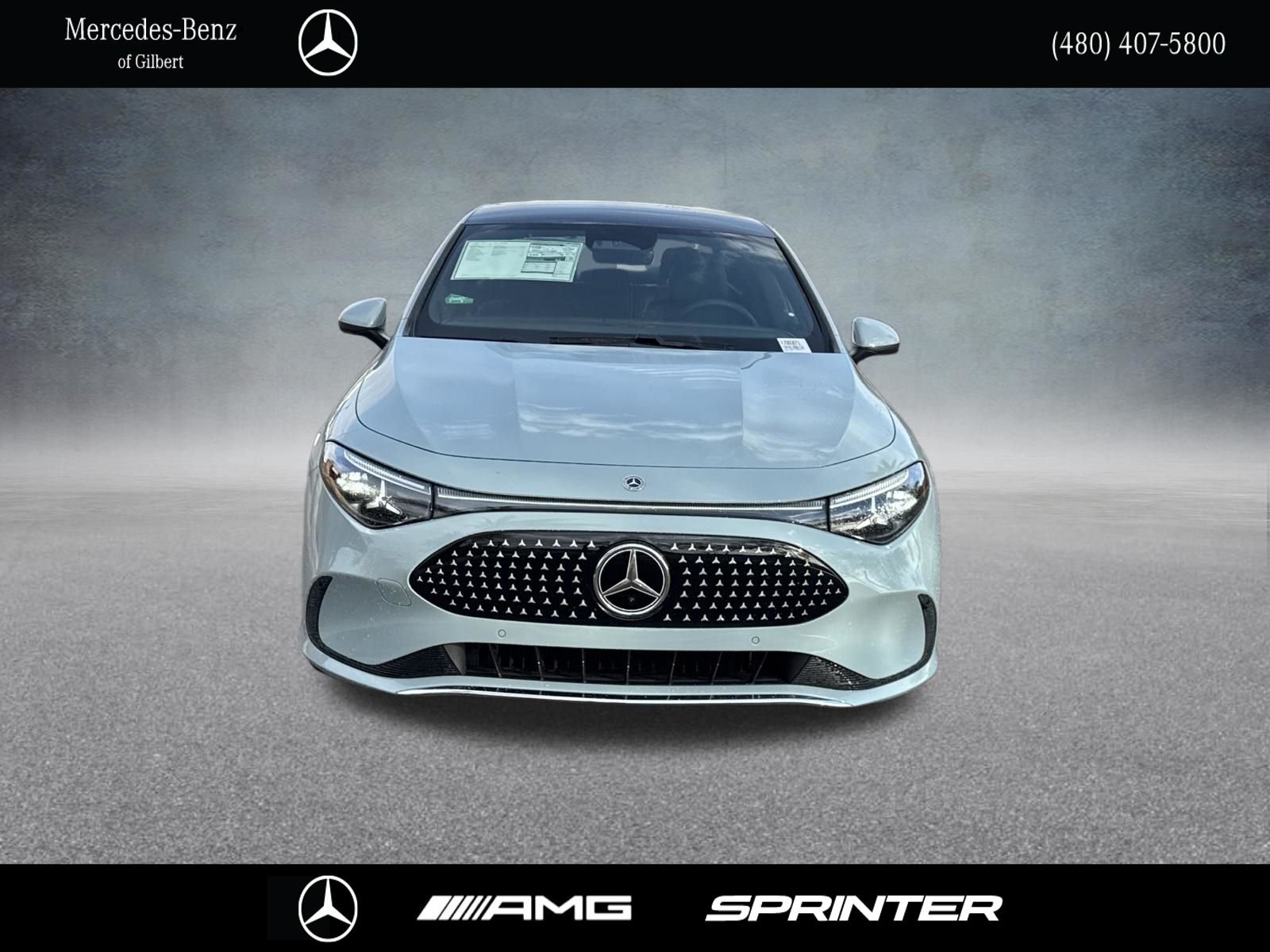 New 2027 Liquid Crystal Green Mercedes-Benz CLA 250+ image 2