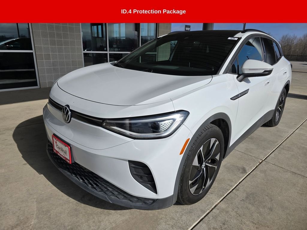 Used 2021 Volkswagen ID.4 PRO S with VIN WVGTMPE29MP048173 for sale in Belleville, IL