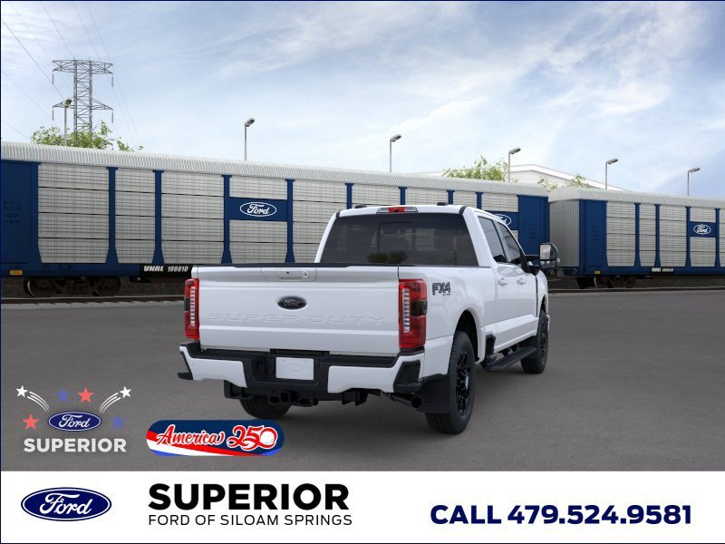 New 2026 Star White Metallic Tri-Coat Ford LARIAT image 8