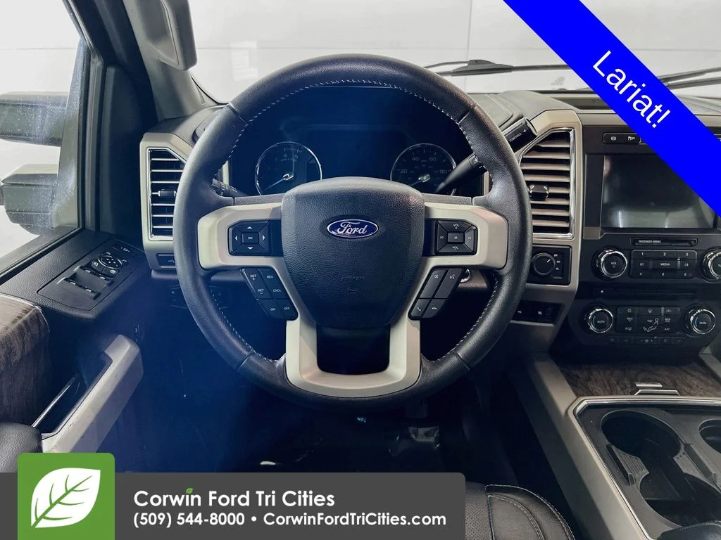 Used 2017 Shadow Black Ford Lariat image 26