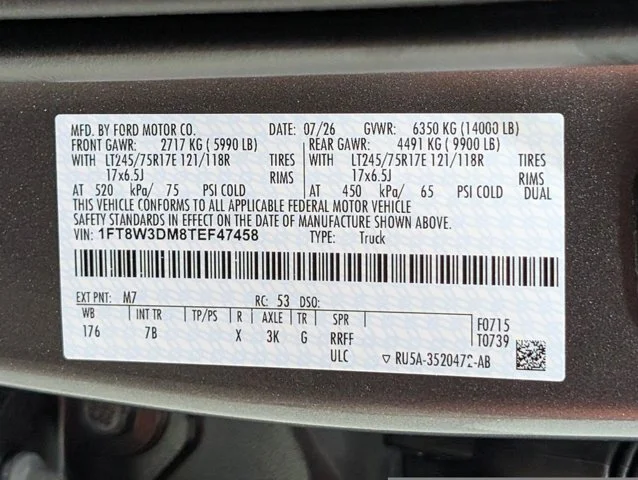 New 2026 Carbonized Gray Metallic Ford F-350® Platinum® image 75