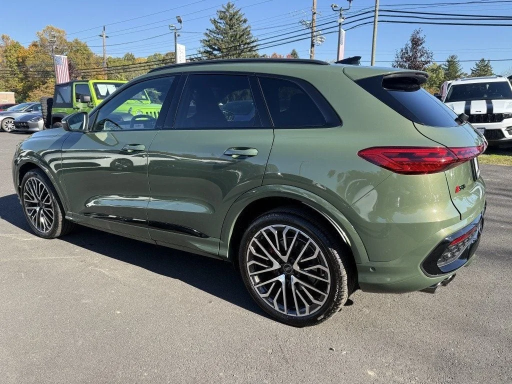 Used 2026 District Green Metallic Audi Premium Plus 3.0 TFSI quattro w/ Black Optic & Warm Weather image 6
