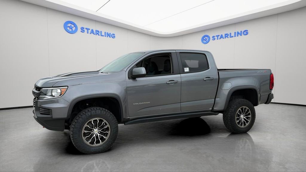 Certified Used 2022 Satin Steel Metallic Chevrolet ZR2 image 2