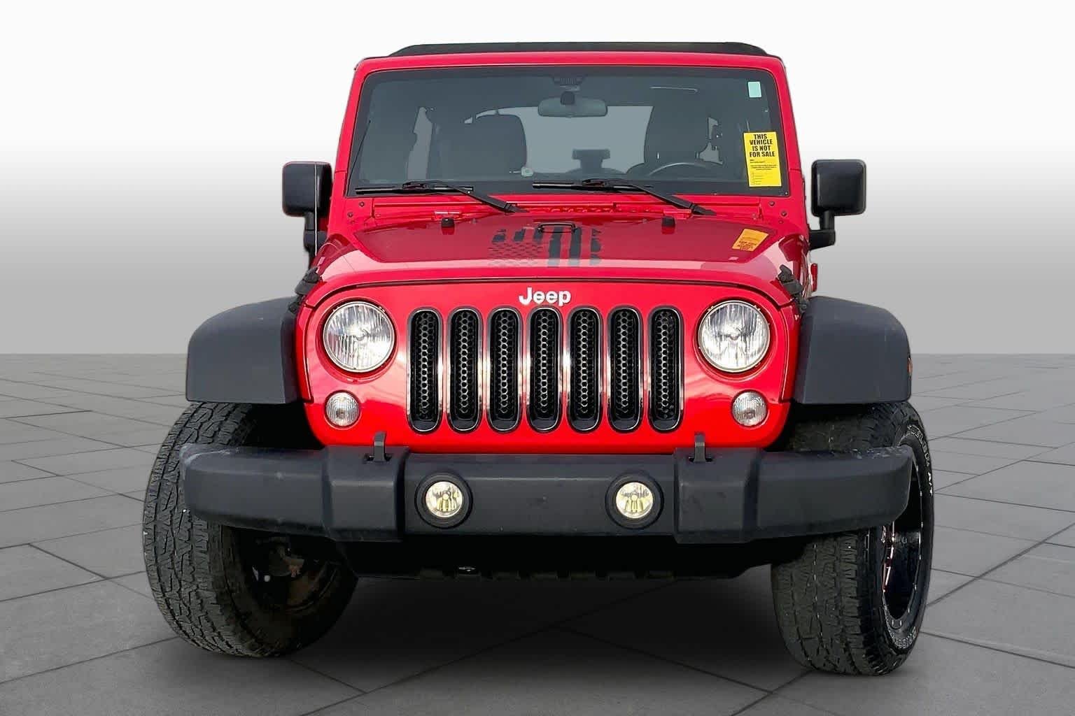 Used 2016 Firecracker Red Clearcoat Jeep Sport image 4