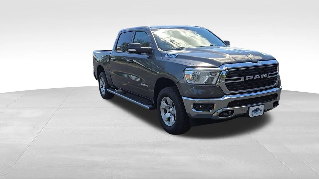 Used 2022 Granite Crystal Clearcoat Metallic Ram Big Horn/Lone Star image 2