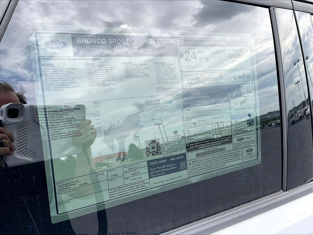 New 2026 Oxford White Ford Outer Banks® image 12