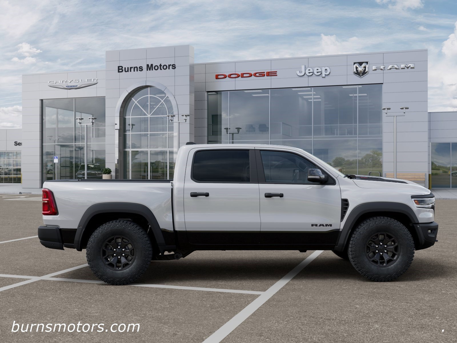 New 2026 Bright White Clear-Coat Exterior Paint Ram RHO image 21