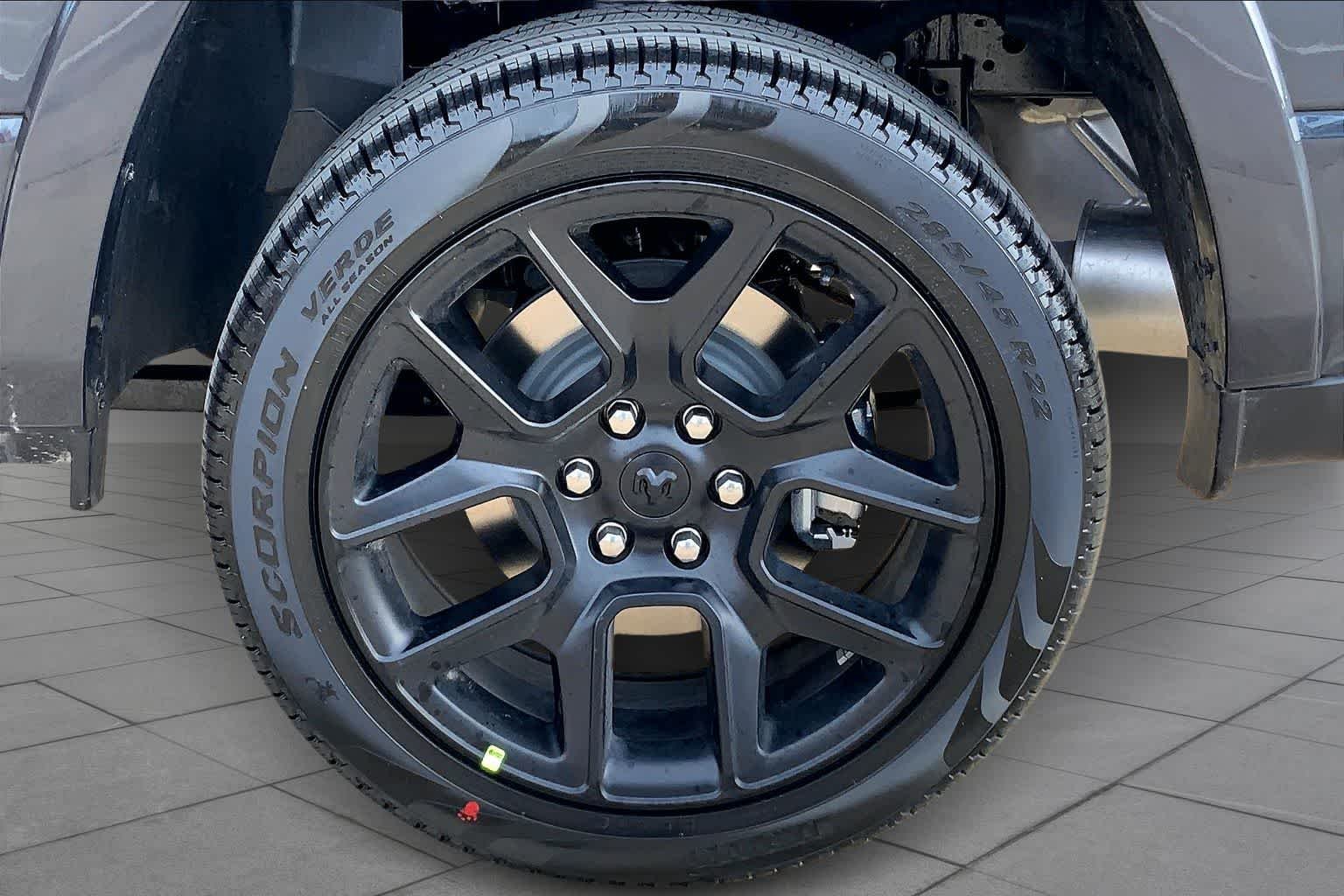 New 2026 Forged Blue Metallic Exterior Paint RAM Laramie image 11