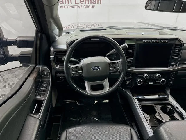 Used 2024 Black Metallic Ford Lariat image 24