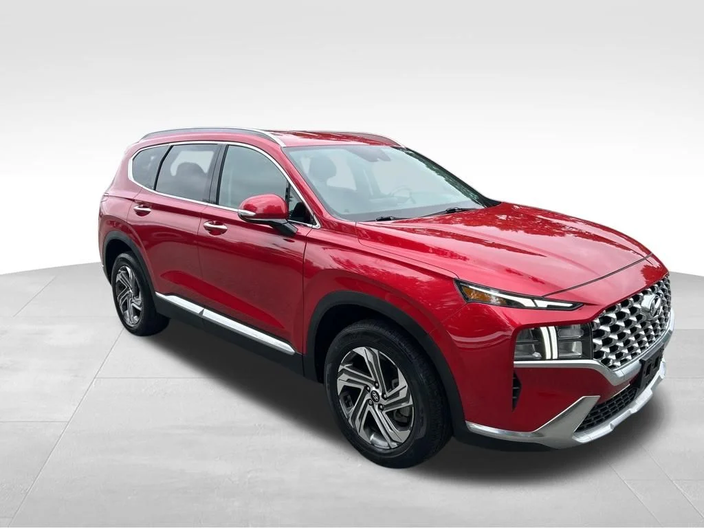 Used 2021 Red Hyundai SEL image 8