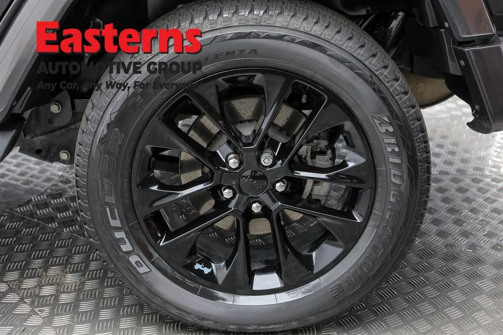 Used 2021 Gray Jeep Unlimited Sahara 4xe image 8