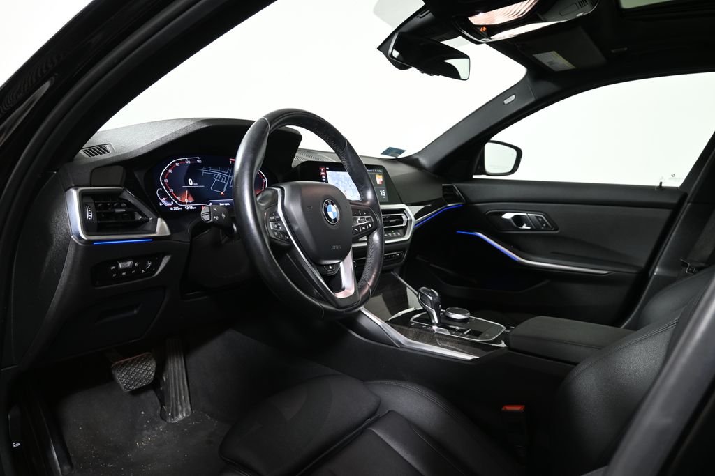 Used 2021 Black Sapphire Metallic BMW 330i xDrive image 4