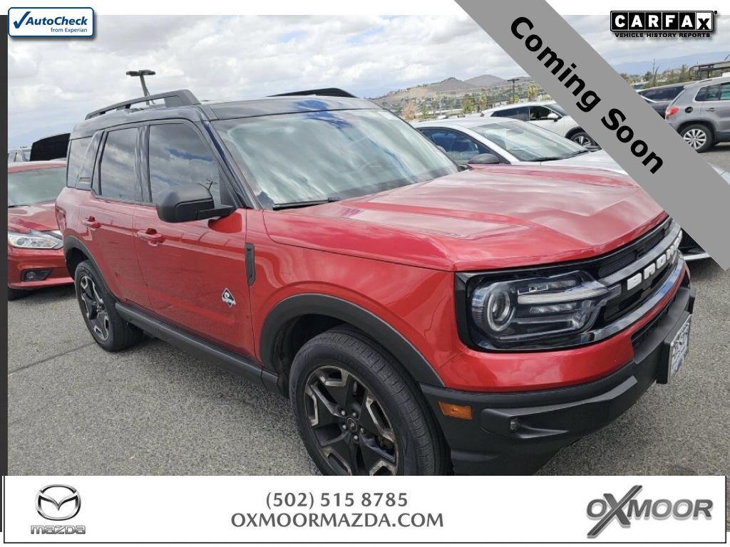 Used 2021 Rapid Red Metallic Tinted Clearcoat Ford Outer Banks image 1