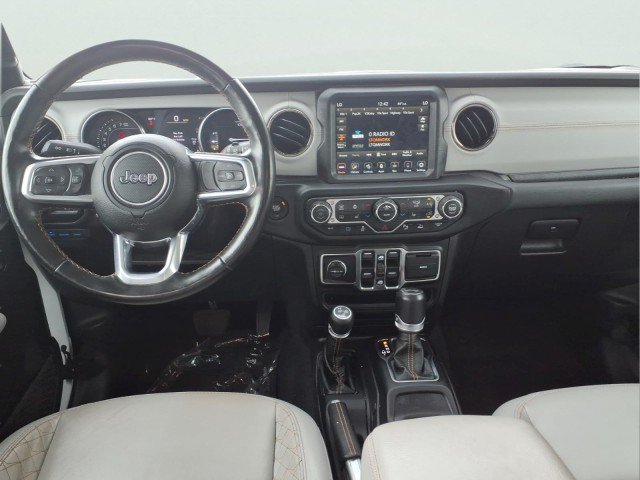 Used 2021 Bright White Clearcoat Jeep Unlimited Sahara High Altitude image 14