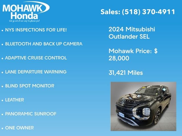 Used 2024 Black Diamond Mitsubishi SEL image 7
