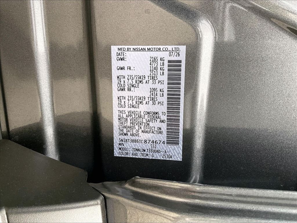 New 2026 Gun Metallic Nissan Dark Armor™ image 16
