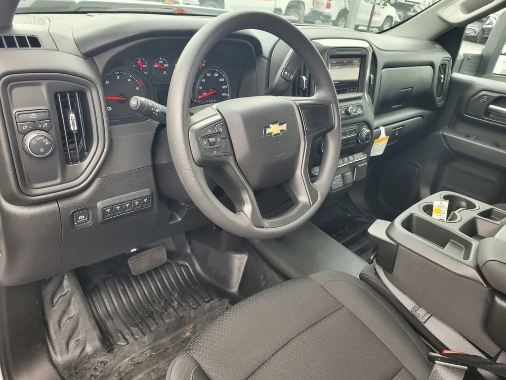 New 2025 Summit White Chevrolet Work Truck image 11