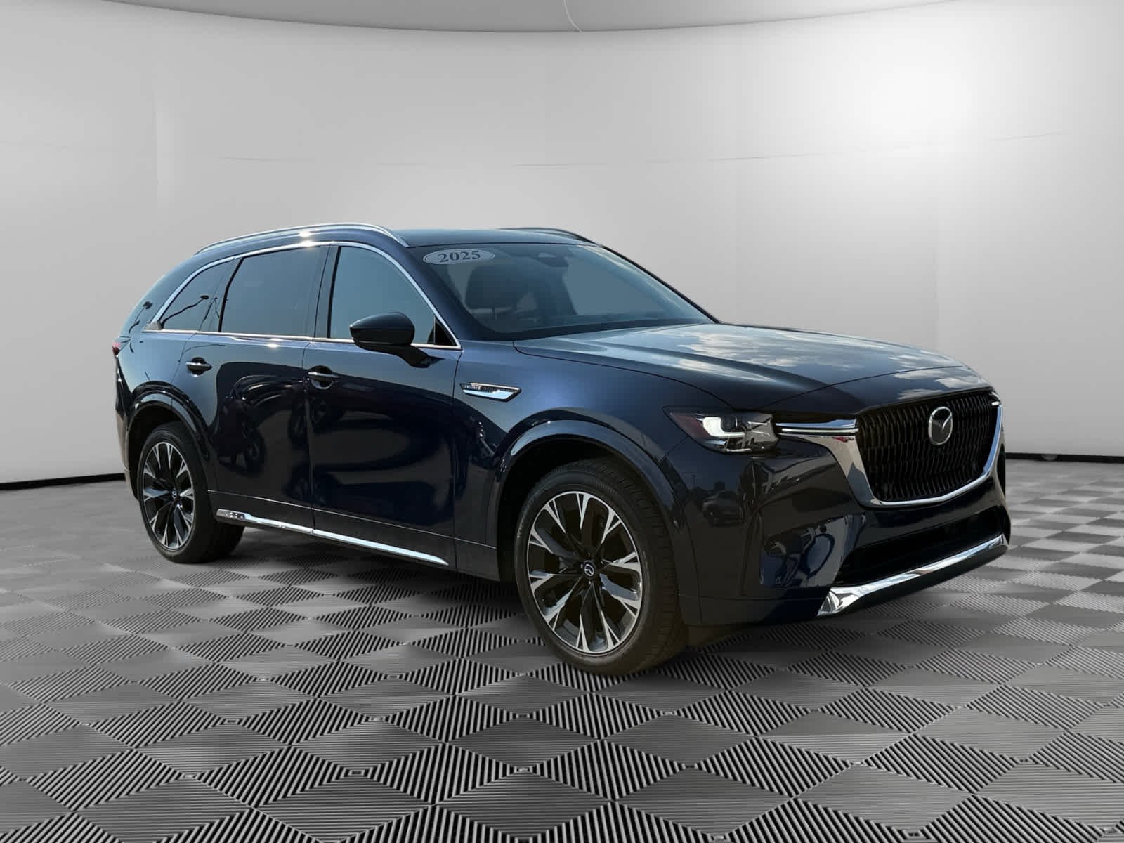 Used 2025 Deep Crystal Blue Mica Mazda S Premium Plus Package image 3