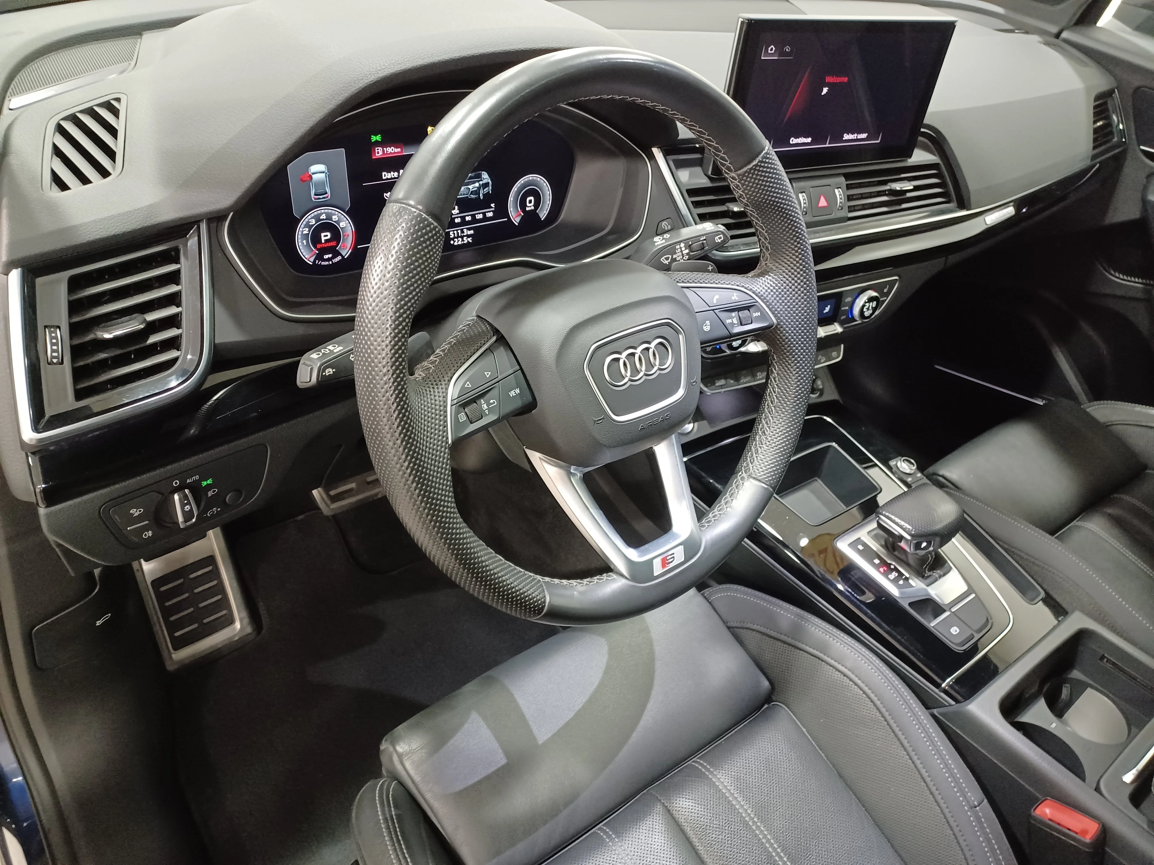 Certified Used 2022 Navarra Blue Metallic Audi Technik 45 TFSI Quattro*Adaptive Cruise | Nav | 360 Cam | Cooled Leather | Pano Roof | Htd Wheel image 14