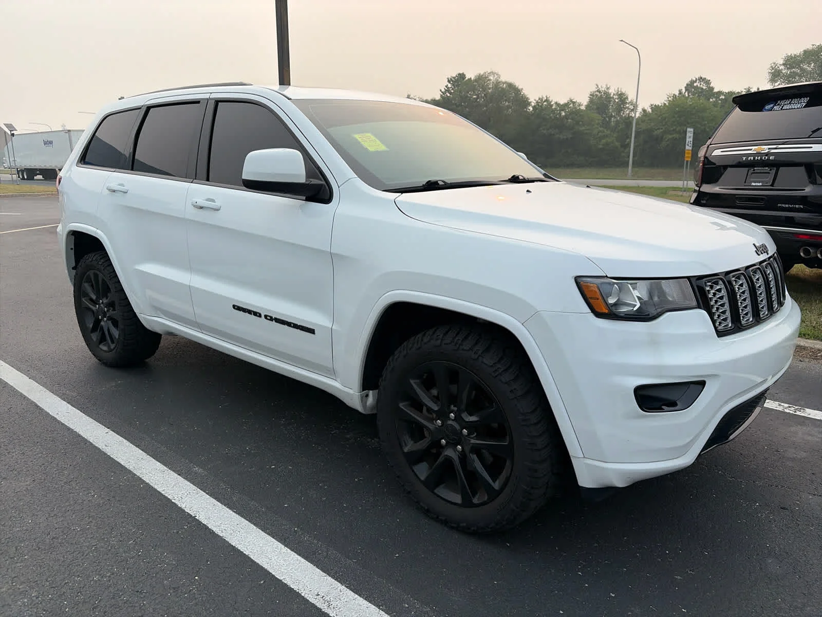 Used 2020 Bright White Clearcoat Jeep Altitude image 3