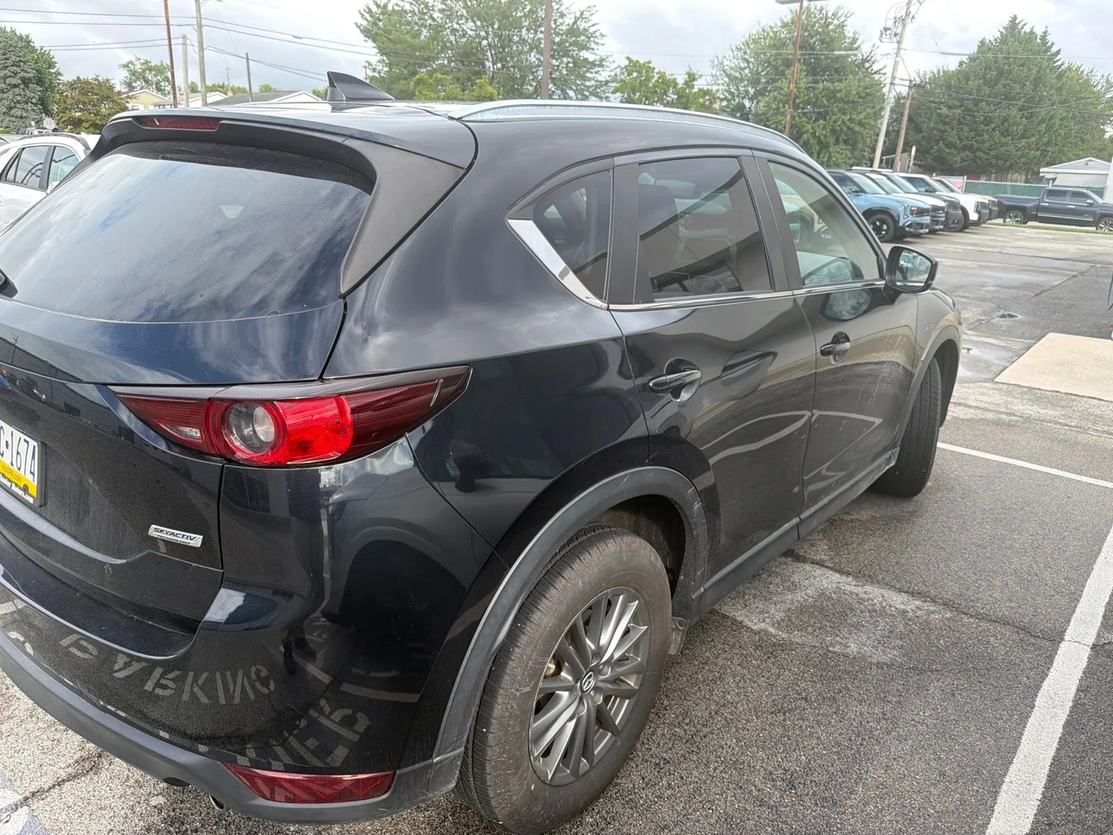 Used 2017 Black Mazda Touring image 3