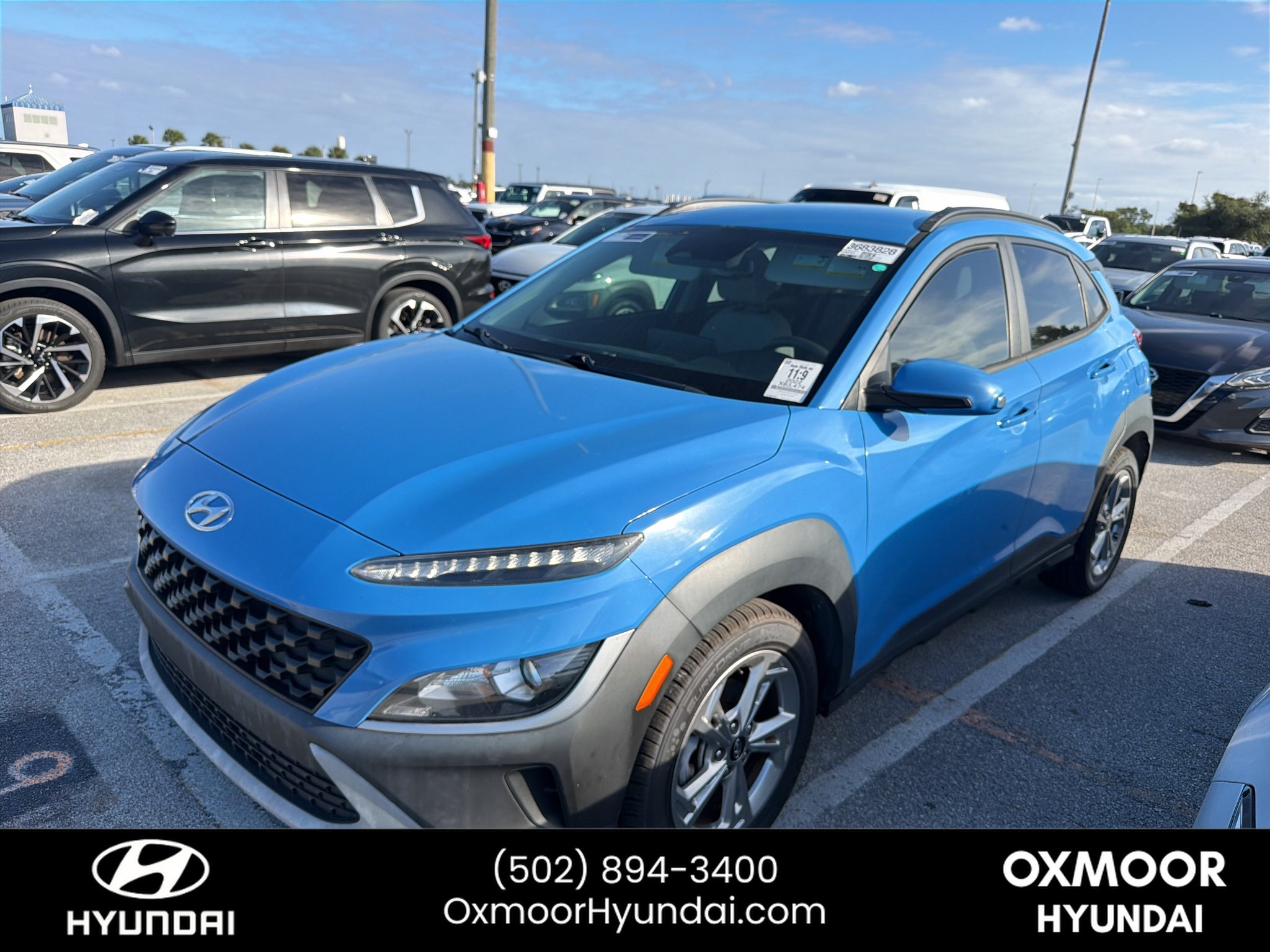 Used 2022 Blue Wave Hyundai SEL image 2