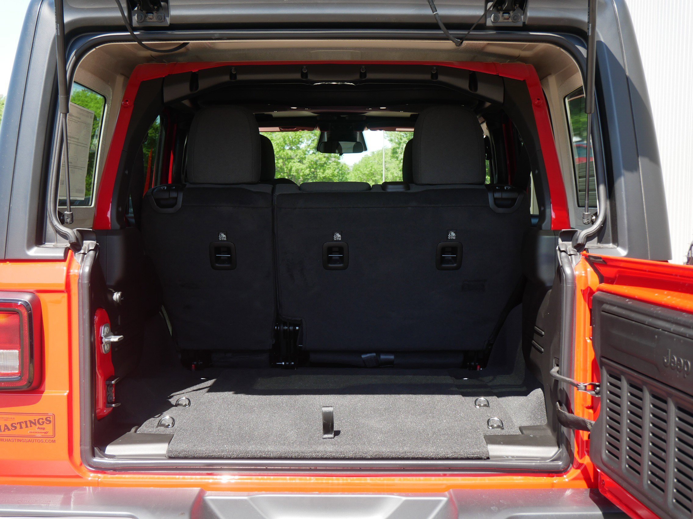 New 2026 Firecracker Red Clear-Coat Exterior Paint Jeep Willys image 4