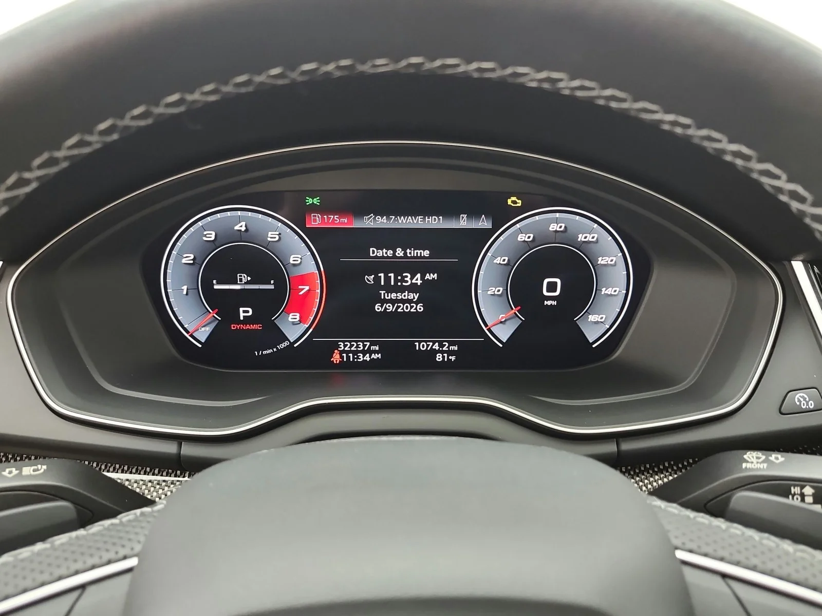 Used 2023 Mythos Black Metallic Audi Premium Plus image 9