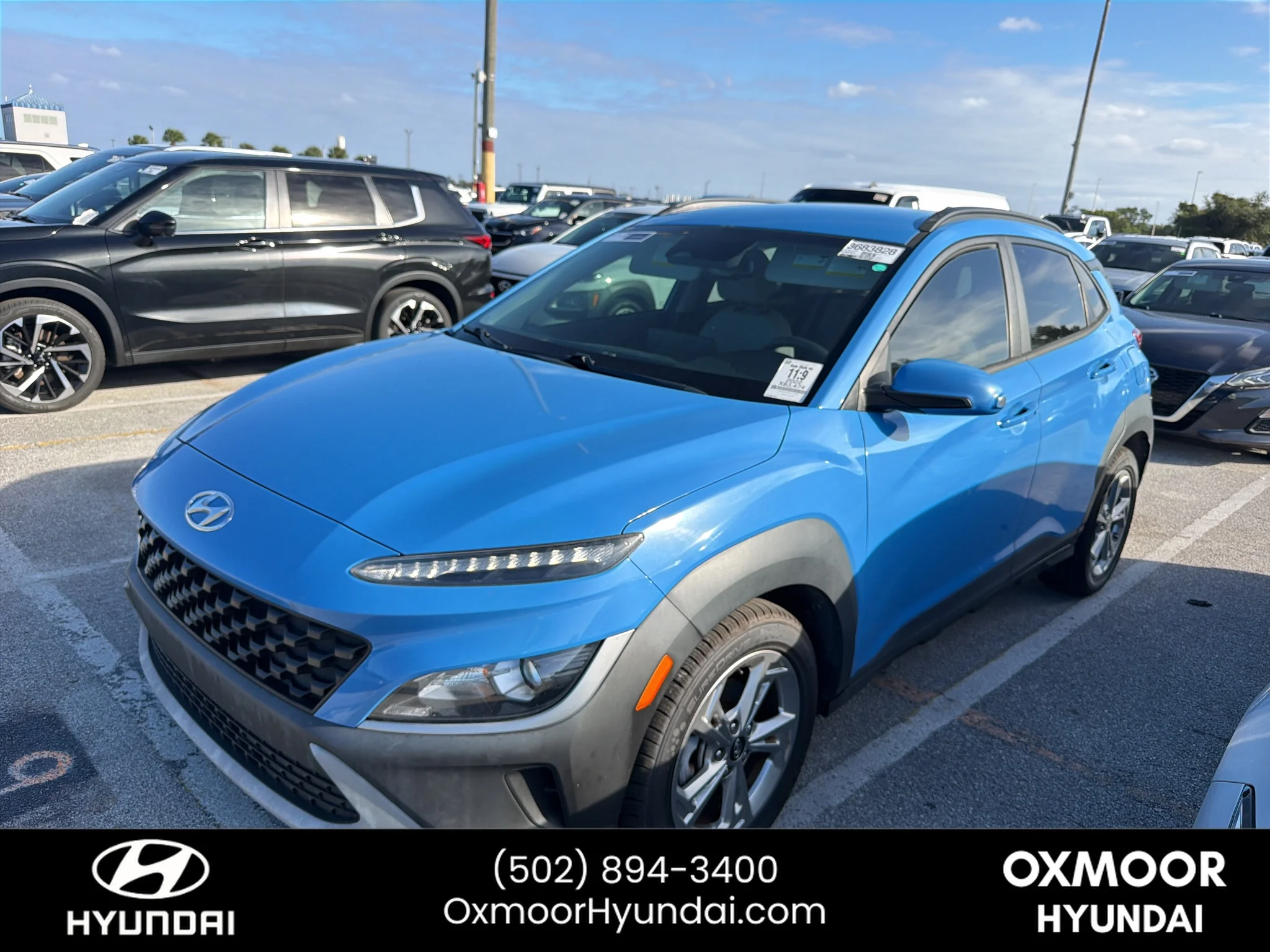 Used 2022 Blue Wave Hyundai SEL image 2