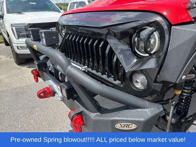 Used 2018 Red Jeep Rubicon Custom Build image 3