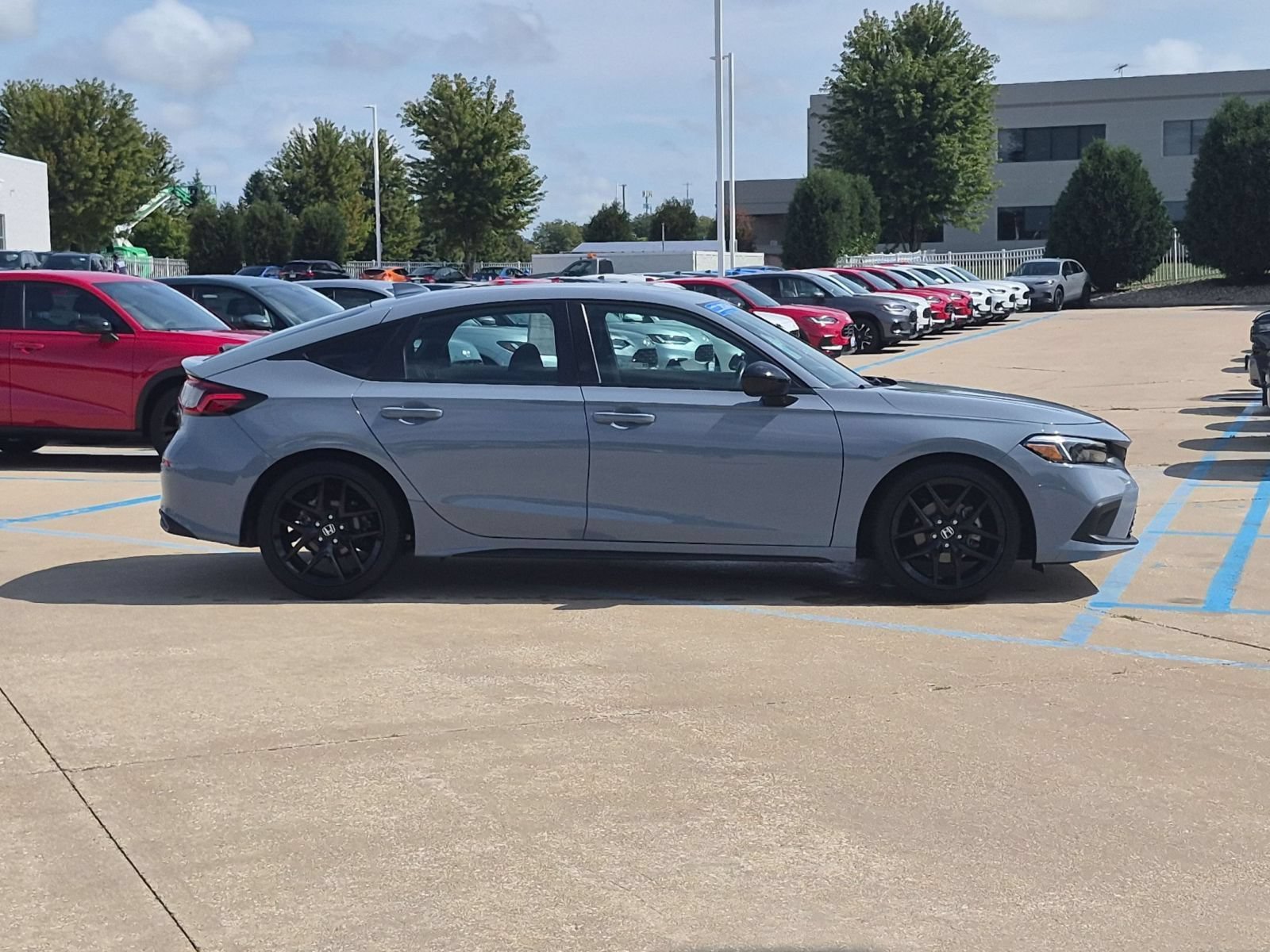 Certified Used 2024 Gray Honda Sport image 5