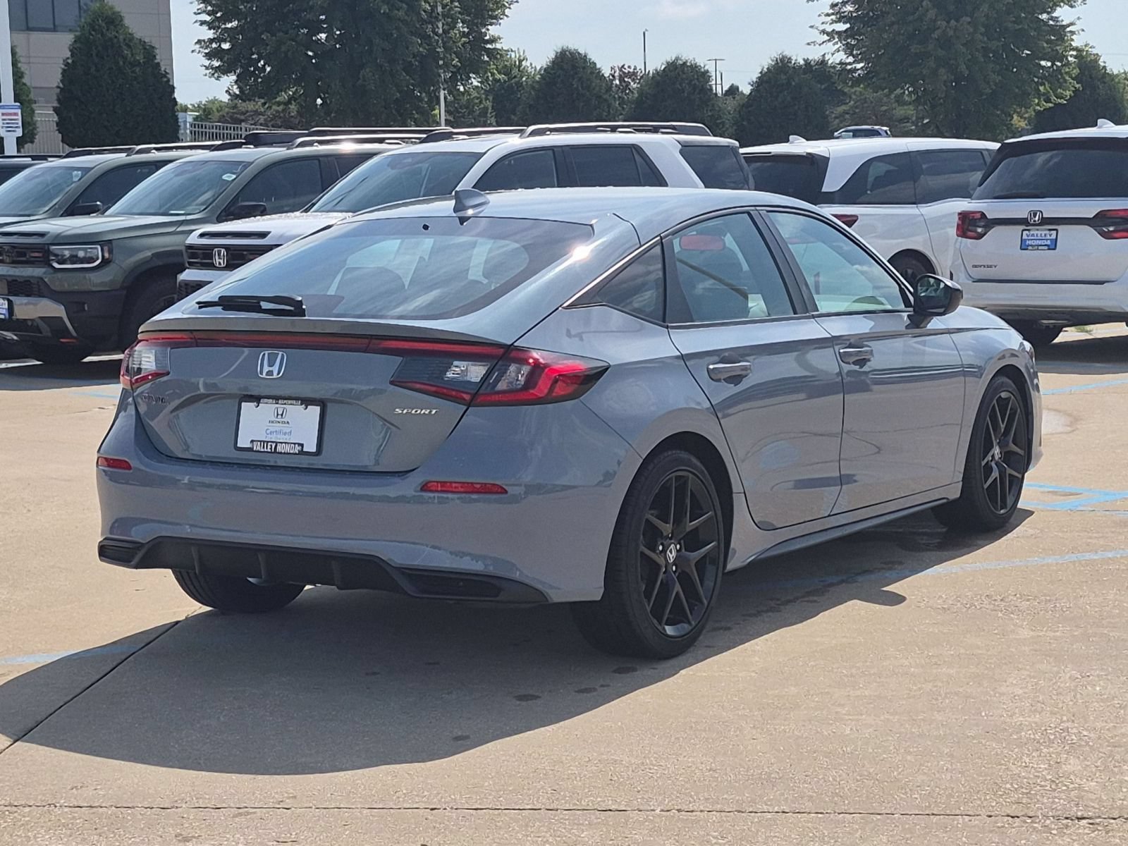 Certified Used 2024 Gray Honda Sport image 6