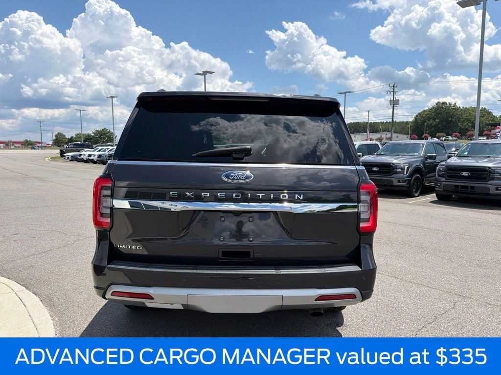 Used 2024 Dark Matter Gray Metallic Ford Limited image 5