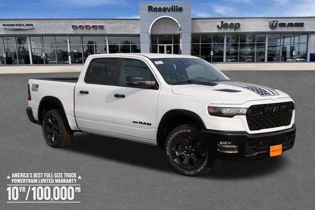 New 2026 Bright White Clearcoat RAM Big Horn image 1